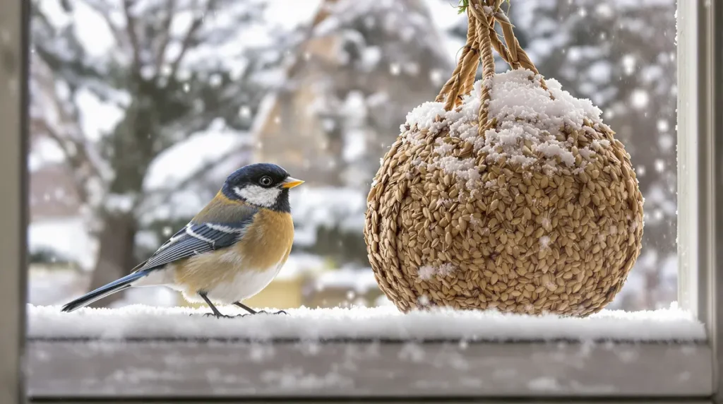 On parle souvent de nichoirs, mais beaucoup moins de cet aliment vital qui sauve les oiseaux en hiver