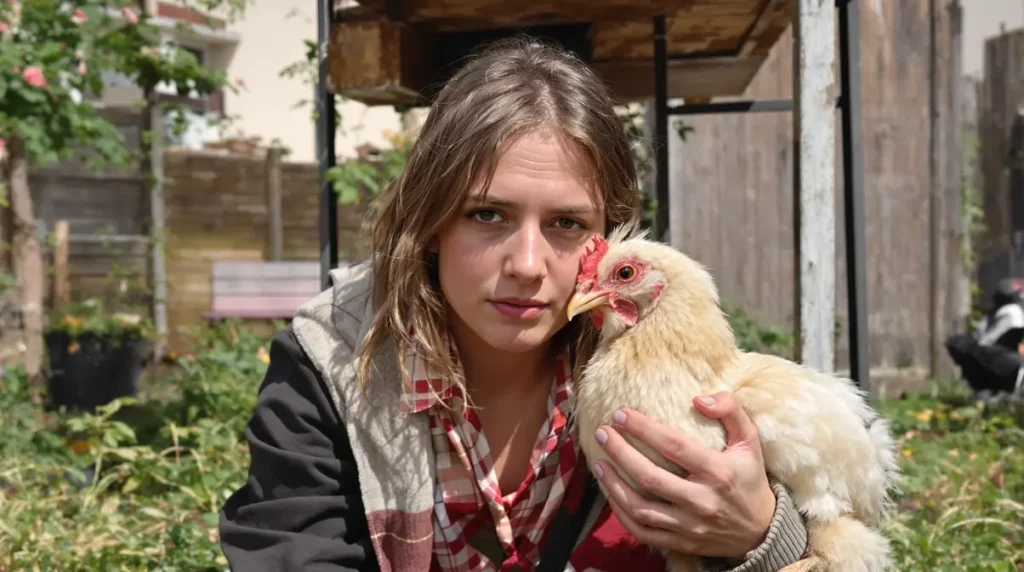 On vous vend le rêve des œufs frais, sans révéler les mauvais côtés d'une poule au jardin