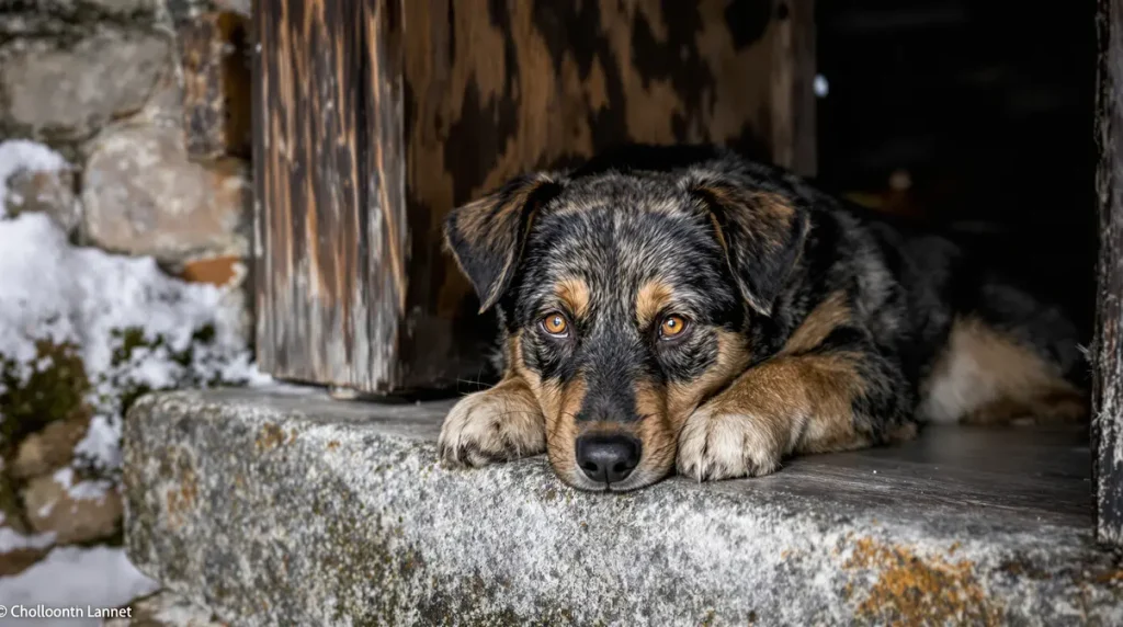 Pendant deux ans, il a attendu son maître décédé devant sa porte : l'incroyable fidélité de Jimmy, un chien qui l'a attendu